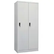 Wardrobe Light Grey 80x50x180 cm Steel