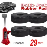 4Pcs Universal Jack Rubber Pad Lift Damage Protection 5 -8 Ton Bottle Jack Bus