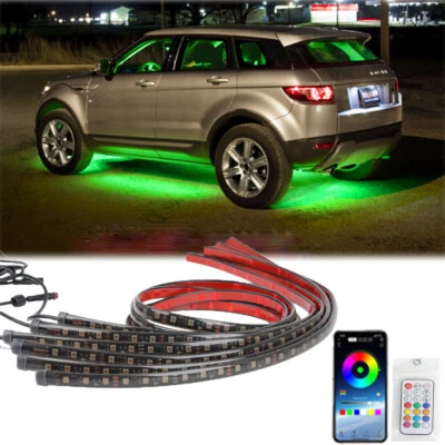 Car Underglow Strip Flowing LED RGB Underbody Neon Light For Land Rover Sport (for: Land Rover)