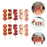 10 Pcs Barbecue Skewers Toys For Kids Pretend Play Kitchen Child