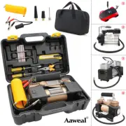 Car Air Compressor 12V 4WD Portable Tyre Inflator Deflator Truck Pump