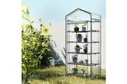 Mini Greenhouse Garden Shed Green House Tunnel Plant Storage Flower 189cm