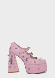 [Koi Footwear] Devil Blushes Platform Heels