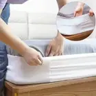 White Elastic Bed Sheet Straps for All Mattress Sizes Bed Sheet Fasteners