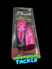 BRAD’S 2-Pack Super Bait Cut Plug UV “LADY BUG” type Lure NEW