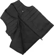 [DAUERHAFT] Waterproof Waterproof Vest with Breathable USB Interface Polyester Fiber Outdoor