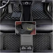 Car Mats Customized Artificial Leather Car Floor Mat for Chery Tiggo 7 Pro Max 2021 2022 2023 2024 Protect Your Vehicle's Interior Accessory(Black Gary)