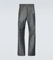 [Junya Watanabe] Junya Watanabe x Levi's® cotton twill straight pants UK 32 blue