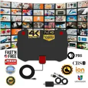 2021 Newest 3600 Miles Digital TV Antenna Indoor 4K 1080P HDTV Amplified Signal