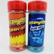 ORIGINAL HOT CHEETOS AND BLUE HOT SUPER DUO SEASONING BEST FOR ALL SNAKS BEST