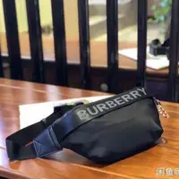 在飛比找蝦皮購物優惠-二手Burberry巴寶莉腰包相機包吳亦凡同斜挎腰包男士胸包