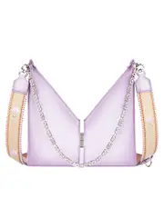 Givenchy Small Cut Out Bag in Gradient Leather with Embroidered Strap
