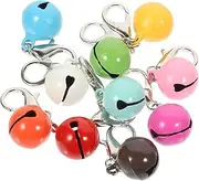 Cat Dog Collar Bells 10 Pack Pet Collar Bells for Decorative Pet Collar and Wind Chime Decor