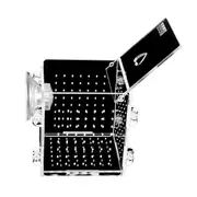 Flat Pack Breeding Isolation Box ( Clear ) L(22A) For Fish Shrimp Snail Tank Aquarium