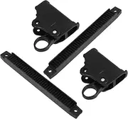 SUPVOX 1Pair Folding Chair Hinge Repair Kit Durable Plastic Locking Hinges for Recliner Handle Replacement Versatile Use for Camping Beach and Outdoor Activities
