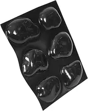 MERRYHAPY Pebble Mold Patio Slabs Decorative Pebbles for Garden Walkway Slabs for Garden Mold for Paving Patio Path Maker Concrete Paving Mold Concrete Molds for Patio Plastic Black