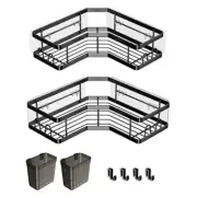 Upgraded Bathroom Organizers Adhesive Triangles Shelf Convenient Organizers set