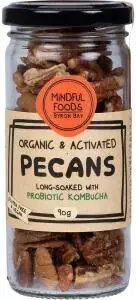 Mindful Foods Pecans Organic & Activated 90g