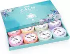 Shower Steamers 8-Pack Set, Aromatherapy Bombs with Shea Butter, for Relaxation