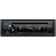 KENWOOD KDC BT282U Single DIN Bluetooth Car Receiver with USB AUX Input