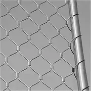 Stainless Steel Woven Wire Mesh 304 Stainless Steel Rope Net, Multi-Function Metal Mesh, Stair Safety Fence, High Altitude Anti-Fall Net for Balcony Garden Farm