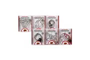 6pcs Puzzle Brain Teaser Metal Wire Classic Puzzles Disentanglement IQ Game Toy