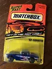 Matchbox SuperFast 1962 Chevrolet Corvette #32 Blue Rare