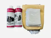 AutoNation Car Care Wash Concentrate Paint Protection Sponge Mitt Chamois Only