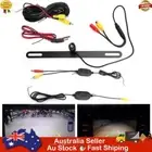 120º License Plate Car Wireless Reverse Camera Rear View Backup Cam Night Vision