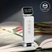 Portable Book Light LED Time 3-Color Lighting Mode Rechargeable Reading Lights B