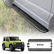 Side Step Bars for Suzuki Jimny 3-Door 2018-Onwards Door Step Pedal Panel Exterior Accessories 2PCS