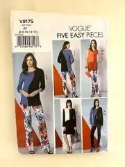 Vogue V9175 Five Easy Pieces PATTERN - Size 6- 14
