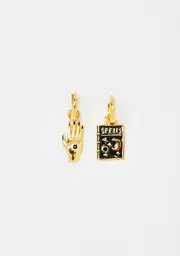 [Yellow Owl Workshop] Mystic Spells Gold Earrings
