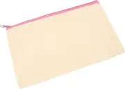 30Pcs Canvas Makeup Bags Zipper Pouch Bags Pencil Case DIY Craft Bags for Travel