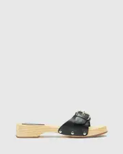 Alegra Leather Slide