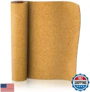 VViViD Cork Sheet Roll 16 inch x 10ft, 2mm Thick, Ultra Light, Bulletin Board