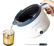 Ksedcon Candle Wax Melting Pot 60Oz, Non-Stick Electric Candle Making Pouring Pot, Candle Making Supplies with Heat-Resistant Handle
