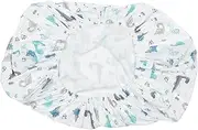 PEPLAYTAL Crib Bassinet Sheet Mattress Cover Summer Printed Pad Comfortable Breathable