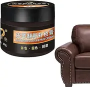 Leather Refurbishing Cream | Couch Repair Cream And Leather Conditioner For Couch 1.05oz,Quick Drying Car Scratch Repair, Leather Couch Repair Gel Multipurpose For Furniture, Sofa, Refurbishing, Couch