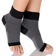 Foot Compression Socks Plantar Arthritis Ankle Sleeve Sore Achy Heel Pain Relief