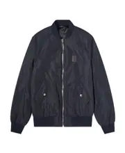 Balmain Logo Patch Zip-Up Jacket FR52 Black