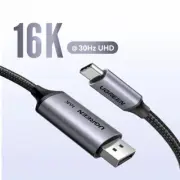 USB C To 16K Displayport 2.1 for MacBook Pro/Air 6K@30Hz 8K@60Hz Thunderbolt 3/4