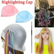 1Pc Silicone Cap Hair Coloring Highlighting Dye Cap Frosting & Meal S~ft