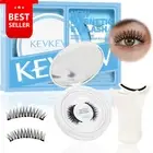 Magnetic Eyelashes with Applicator, Individual Wispy Lash Clusters, No Glue