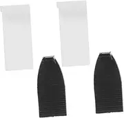 EPIGEIST 4pcs Violin Bow Tips Durable Bow Pads for Stringed Instruments Easy Installation Violin Replacement Parts for Enhanced Performance and Comfort