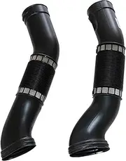 FZJDSD 2PCS Driver & Passenger Side Air Intake Hose Compatible with Mercedes-Benz CL500 S430 S500 S55 2000 2001 2002 2003 2004 2005 2006 Replace 1130942682 1130942782