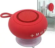 Bass Shower Speaker | Suction Cup Waterproof Audio Subwoofer Sounder | Stereo Sound Shower Speaker for Girls, Boys, Men, and Women