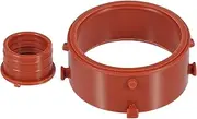 X AUTOHAUX 2pcs Red Turbo Intake Seal Rubber A6420940480 for Mercedes-Benz R320 2007-2008 for Mercedes-Benz E320 2007-2008 for Mercedes-Benz ML320 2007-2008