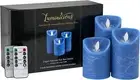 Flameless Candles Flickering LED | Battery Operated Electric Pillar Candle | Rea