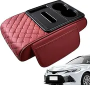 Boxing Console Center Console Organizer | Elastic Storage Box for Center Console | Auto Middle Console Organizer, Arm Box Lid